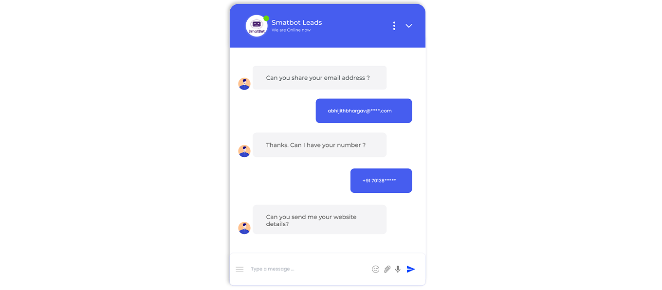 Chatbot use case in lead generation